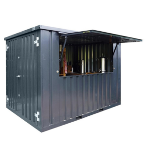 Bar-conteneur démontable 3×2m – Comptoir de service mobile