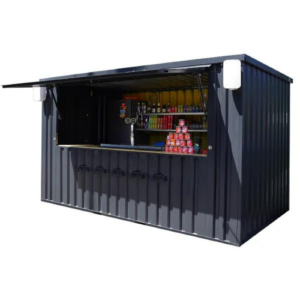 Bar-conteneur démontable 13 pieds (4x2m XL) en acier