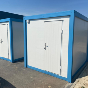 Conteneur de gardiennage 2,70×2,20m isolé – Loge de gardien