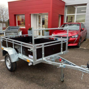 Remorque bagagère en bois SOREL 9400B galvanisée