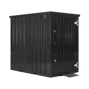 Conteneur de jardin démontable avec rampe | Conteneur de stockage
